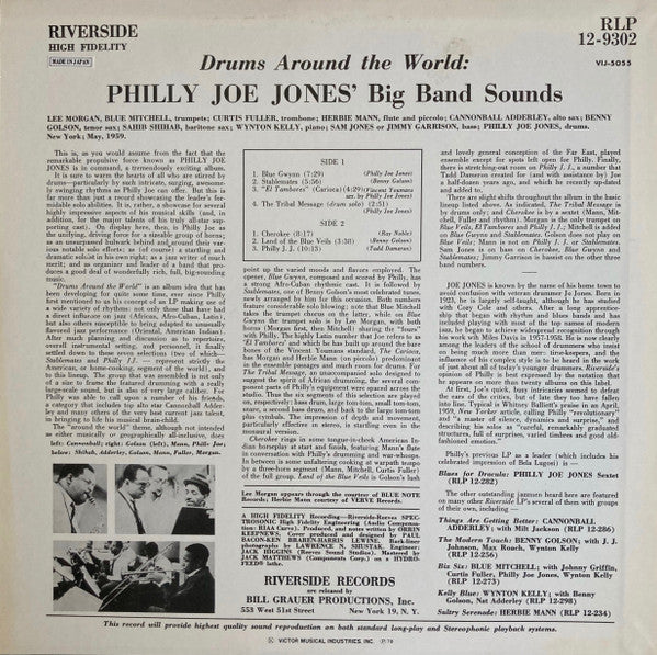 Philly Joe Jones Big Band Sounds - Drums Around The World(LP, Album...