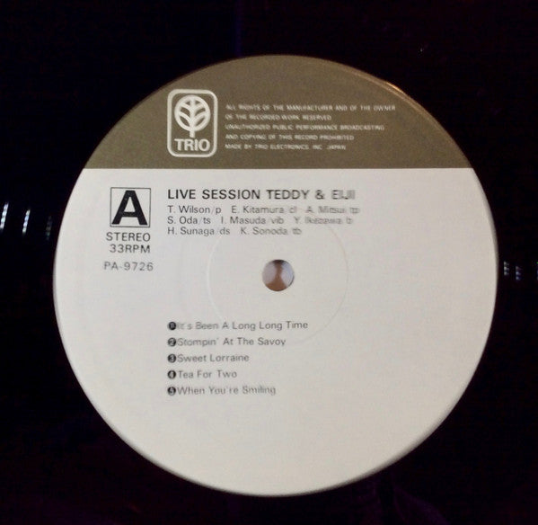 Teddy* & Eiji* - Live Session (LP, Album, Ltd, RE)