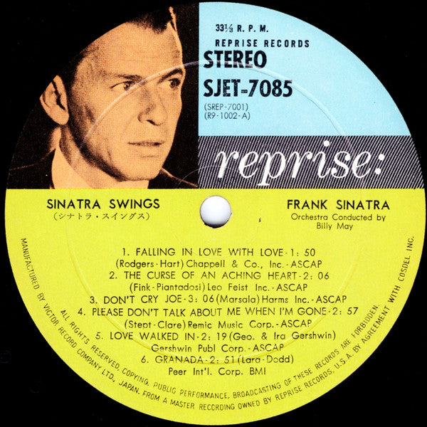 Frank Sinatra - Sinatra Swings (LP)