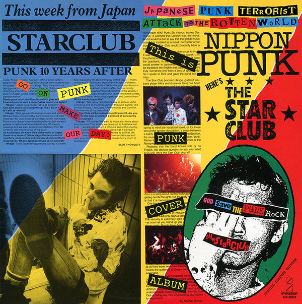 The Star Club - God Save The Punk Rock (LP, Album)