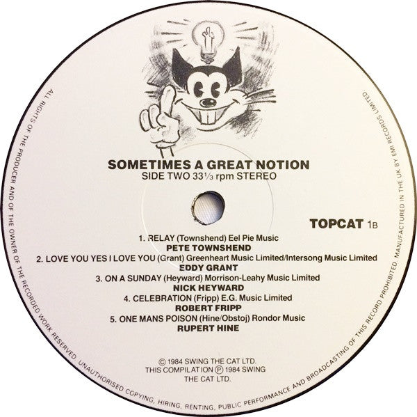 Various - Sometimes A Great Notion (LP, Comp)