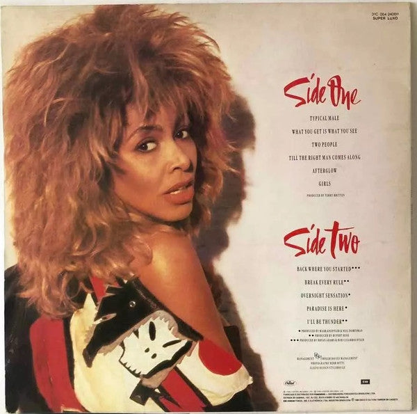 Tina Turner - Break Every Rule (LP, Album)