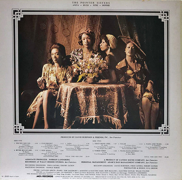 The Pointer Sisters* - The Pointer Sisters (LP, Album, RE, Gat)