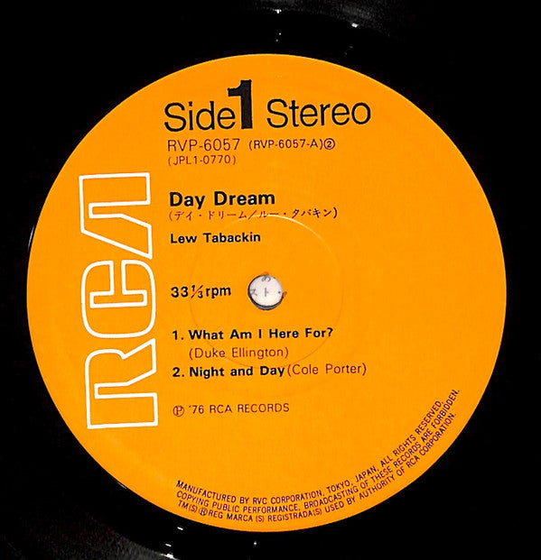 Lew Tabackin - Day Dream (LP, Album)