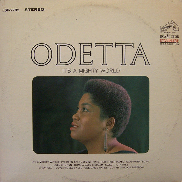 Odetta - It's A Mighty World (LP, Album)