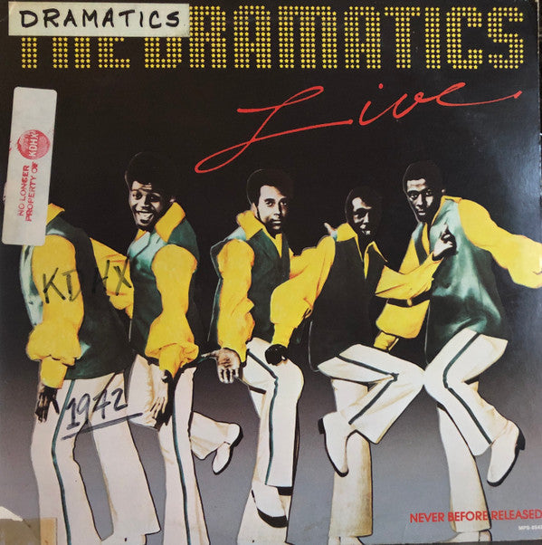 The Dramatics - The Dramatics Live (LP, Album)