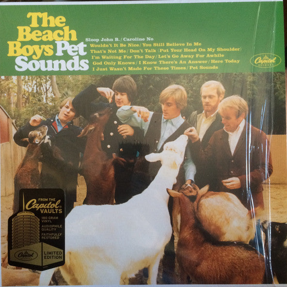 The Beach Boys - Pet Sounds (LP, Album, Mono, RE, 180)