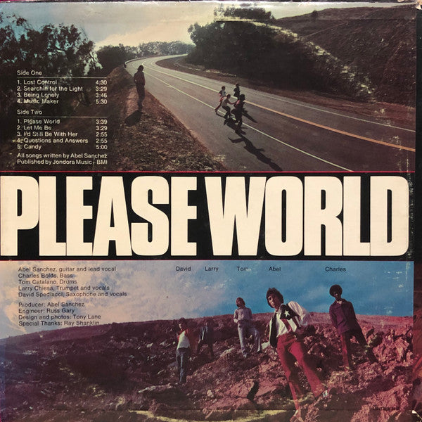 Abel (11) - Please World (LP, Album, Promo)