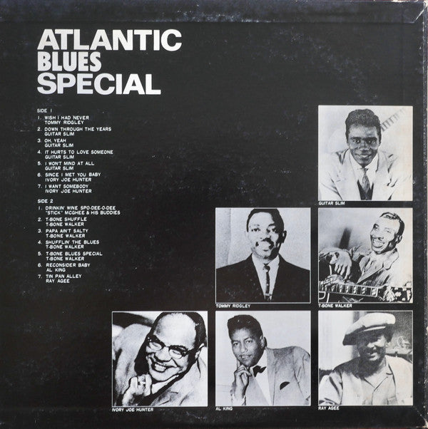 Various - Atlantic Blues Special (LP, Comp, Mono)