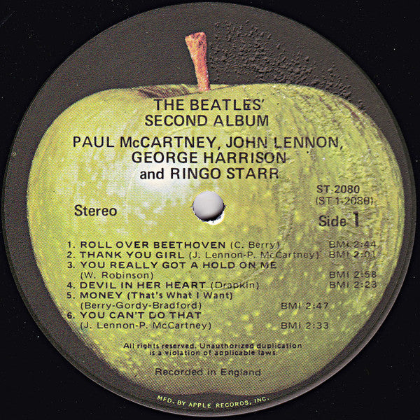 The Beatles - The Beatles' Second Album (LP, Album, RE)