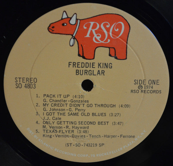 Freddie King - Burglar (LP, Album)