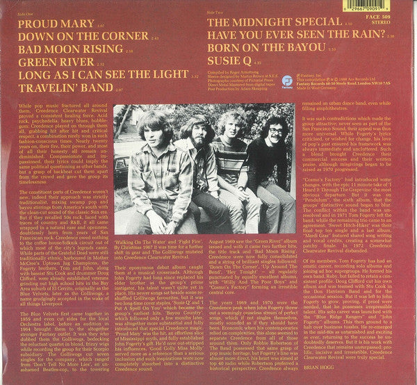 Creedence Clearwater Revival - Best Of Vol 1 (LP, Comp, RE)