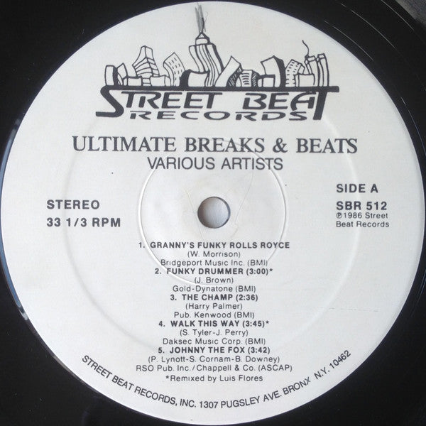 Various - Ultimate Breaks & Beats (LP, Comp, Unofficial, Whi)
