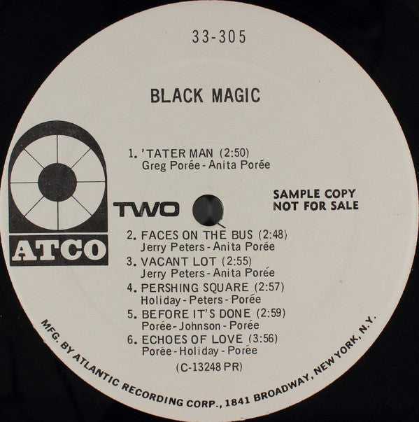 Black Magic! - Where Love Is (LP, Album, Mono, Promo)