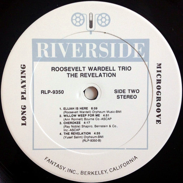 Roosevelt Wardell Trio - The Revelation = リヴェレイション(LP, Album)