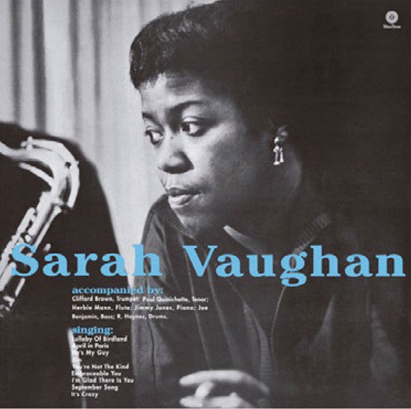 Sarah Vaughan - Sarah Vaughan With Clifford Brown(LP, Album, Ltd, R...