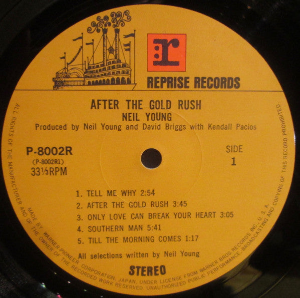 Neil Young - After The Gold Rush = アフター・ザ・ゴールド・ラッシュ(LP, Album, RP)