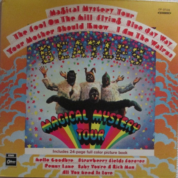 The Beatles - Magical Mystery Tour (LP, Album, Red)