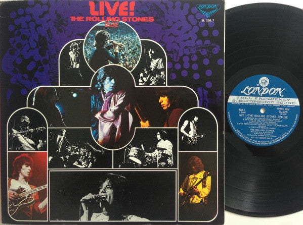 The Rolling Stones - Live! The Rolling Stones Deluxe (2xLP, Comp)