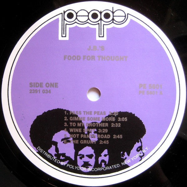 JB's* - Food For Thought (LP, Album, RE)