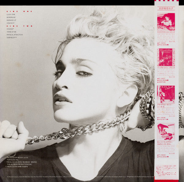 Madonna - Madonna (LP, Album, RE)