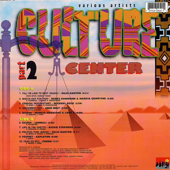 Various - Culture Center Part Two (LP, Comp)