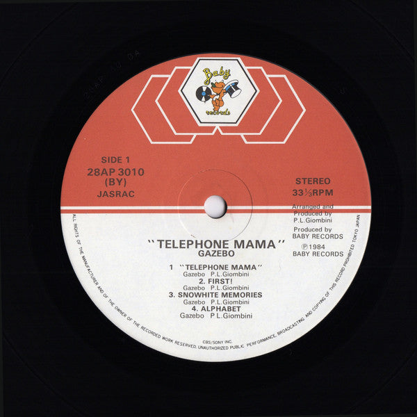 Gazebo - Telephone Mama (LP, Album)