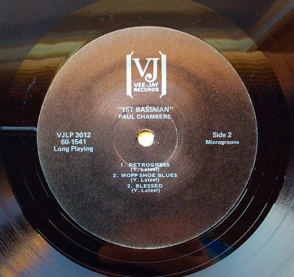 Paul Chambers (3) - 1st Bassman (LP, Album, Mic)