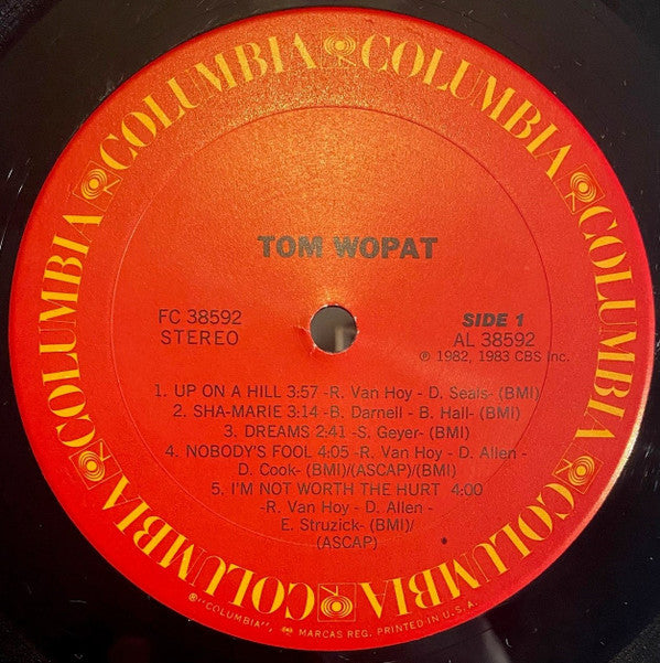 Tom Wopat - Tom Wopat (LP, Album)