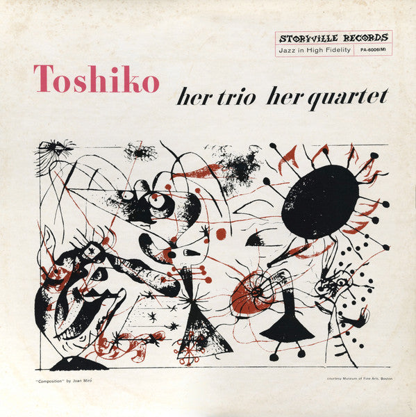 Toshiko* - Her Trio, Her Quartet (LP, Album, Mono, RE)