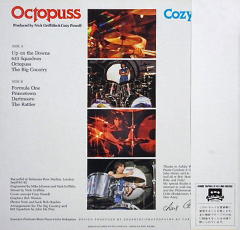 Cozy Powell - Octopuss (LP, Album)