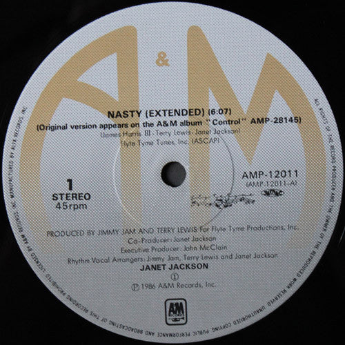 Janet Jackson - Nasty (12"")