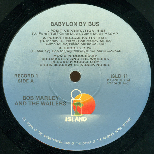 Bob Marley & The Wailers - Babylon By Bus (2xLP, Album)