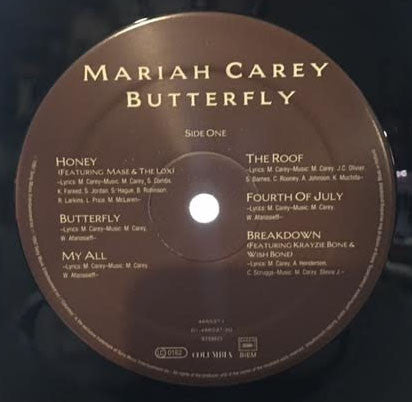Mariah Carey - Butterfly (LP, Album)