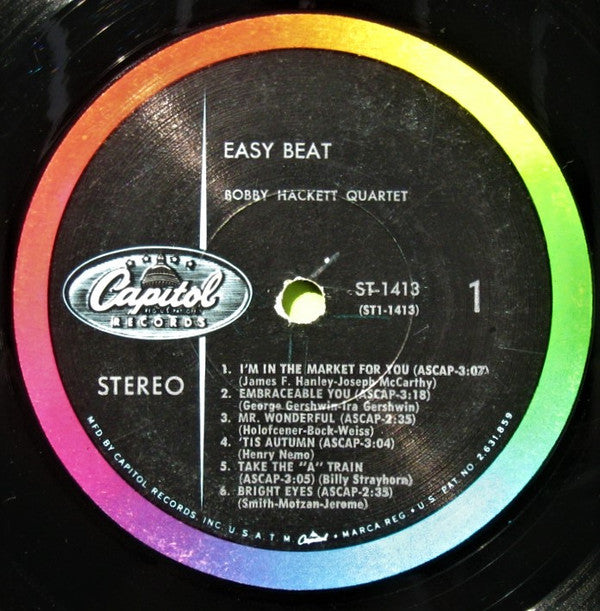 The Bobby Hackett Quartet - Easy Beat (LP)