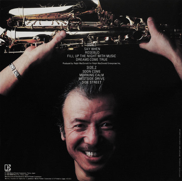 Sadao Watanabe - Fill Up The Night (LP, Album)