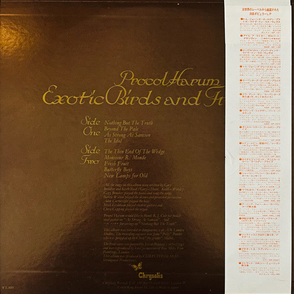 Procol Harum - Exotic Birds And Fruit (LP, Album)