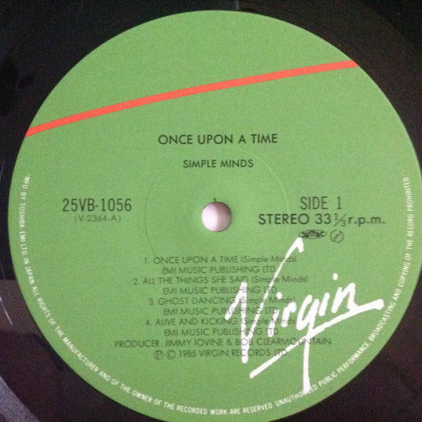 Simple Minds - Once Upon A Time (LP, Album)