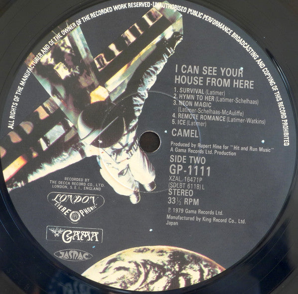 Camel - I Can See Your House From Here (LP, Album)