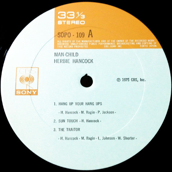 Herbie Hancock - Man-Child (LP, Album)