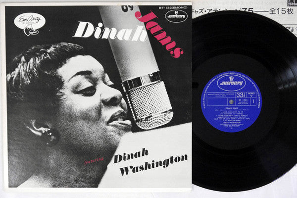 Dinah Washington - Dinah Jams (LP, Album, Mono, RE)