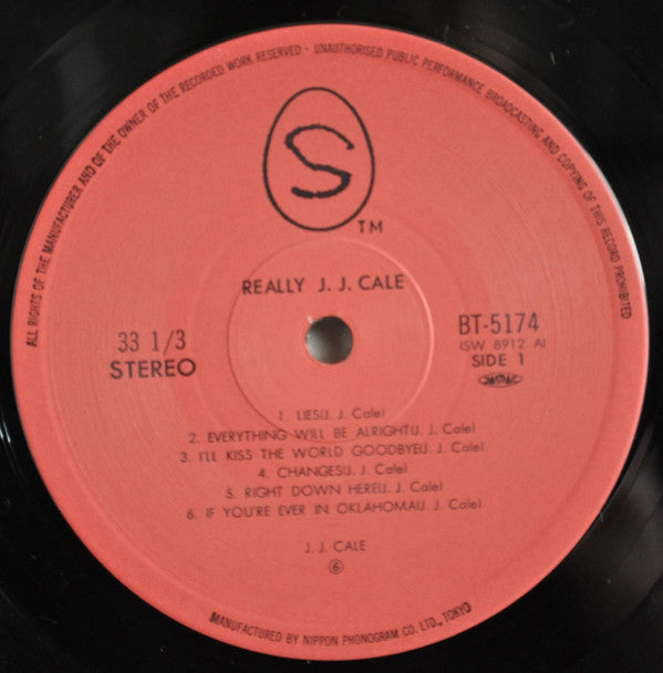 J.J. Cale - Really (LP, Album, RE)