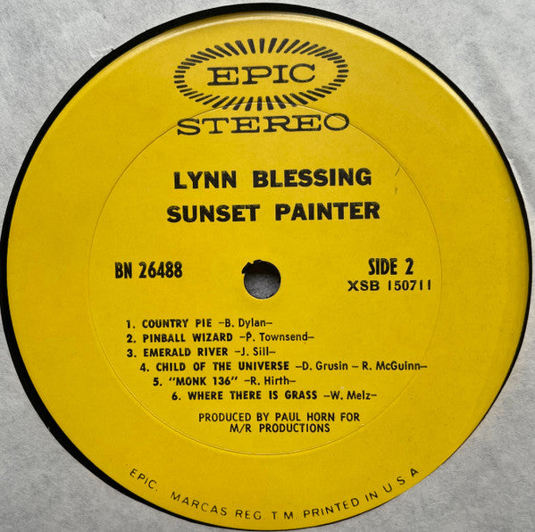 Lynn Blessing - Sunset Painter (LP, Album)