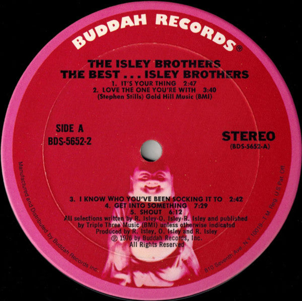 The Isley Brothers - The Best... Isley Brothers (2xLP, Comp, Mon)