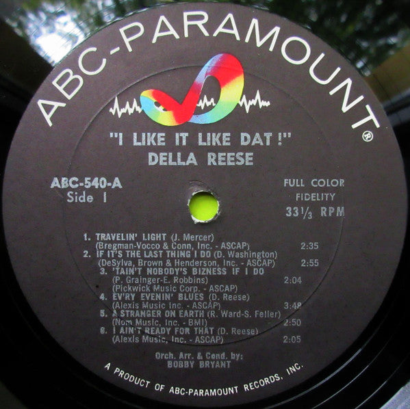 Della Reese - I Like It Like Dat! (LP, Mono)