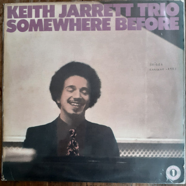 Keith Jarrett Trio - Somewhere Before (LP, Album, RE, SP )