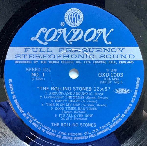 The Rolling Stones - 12 X 5 (LP, Album, RE)