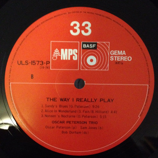 Oscar Peterson - The Way I Really Play (LP)