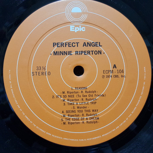 Minnie Riperton - Perfect Angel (LP, Album)