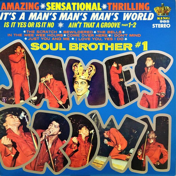 James Brown - It's A Man's, Man's, Man's World (LP, Album, RE)